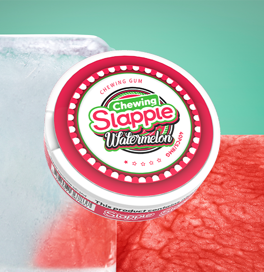 Slapple Chewing Gum Watermelon